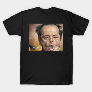 Jack Nicholson Digital Oil Painting T-Shirt